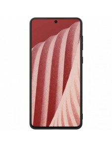 Nillkin Textured Case ett slitstarkt förstärkt fodral med en gelram och nylon på baksidan av Samsung Galaxy A73 svart