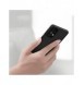 Nillkin Textured Case ett slitstarkt förstärkt fodral med en gelram och nylon på baksidan av Samsung Galaxy A73 svart