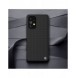 Nillkin Textured Case ett slitstarkt förstärkt fodral med en gelram och nylon på baksidan av Samsung Galaxy A73 svart