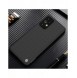 Nillkin Textured Case ett slitstarkt förstärkt fodral med en gelram och nylon på baksidan av Samsung Galaxy A73 svart