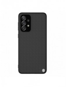 Nillkin Textured Case Slitstarkt förstärkt fodral med gelram och nylon på baksidan för Samsung Galaxy A33 5G svart