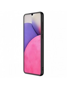Nillkin Textured Case Slitstarkt förstärkt fodral med gelram och nylon på baksidan för Samsung Galaxy A33 5G svart
