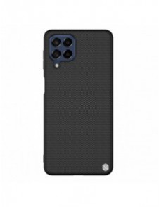 Nillkin Textured Case Slitstarkt förstärkt fodral med en gelram och nylon på baksidan Samsung Galaxy M53 5G svart
