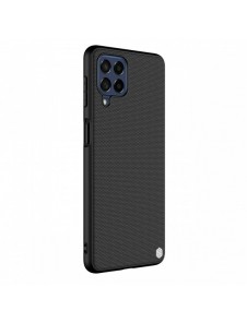 Nillkin Textured Case Slitstarkt förstärkt fodral med en gelram och nylon på baksidan Samsung Galaxy M53 5G svart