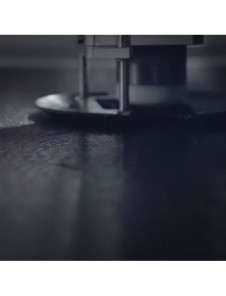 Nillkin Textured Case Slitstarkt förstärkt fodral med en gelram och nylon på baksidan Samsung Galaxy M53 5G svart