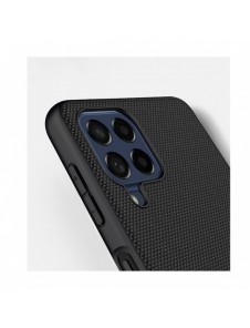 Nillkin Textured Case Slitstarkt förstärkt fodral med en gelram och nylon på baksidan Samsung Galaxy M53 5G svart