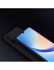Nillkin Textured Case för Samsung Galaxy A34 5G förstärkt nylonfodral svart
