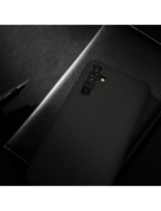 Nillkin Textured Case för Samsung Galaxy A34 5G förstärkt nylonfodral svart