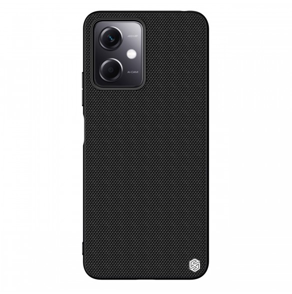 Nillkin Textured Case för Xiaomi Redmi Note 12 5G / Poco X5 5G Förstärkt nylonskydd Svart