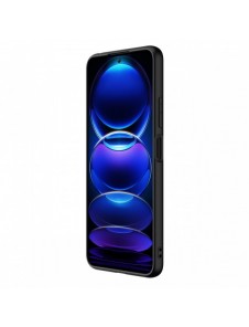 Nillkin Textured Case för Xiaomi Redmi Note 12 5G / Poco X5 5G Förstärkt nylonskydd Svart