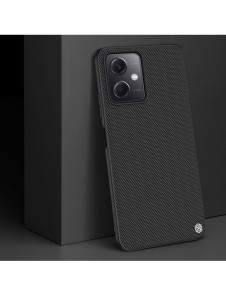 Nillkin Textured Case för Xiaomi Redmi Note 12 5G / Poco X5 5G Förstärkt nylonskydd Svart