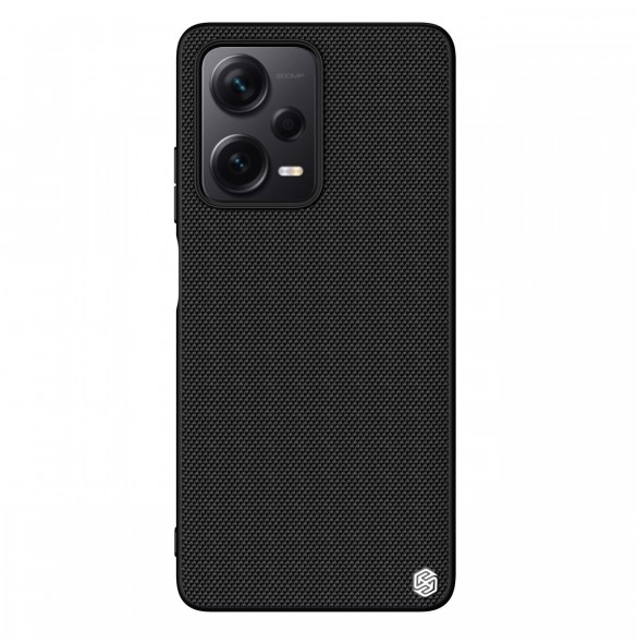 Nillkin Textured Case för Xiaomi Redmi Note 12 Pro+ förstärkt nylonfodral svart