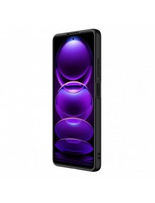 Nillkin Textured Case för Xiaomi Redmi Note 12 Pro+ förstärkt nylonfodral svart