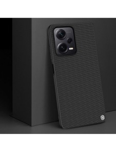 Nillkin Textured Case för Xiaomi Redmi Note 12 Pro+ förstärkt nylonfodral svart