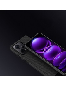 Nillkin Textured Case för Xiaomi Redmi Note 12 Pro+ förstärkt nylonfodral svart
