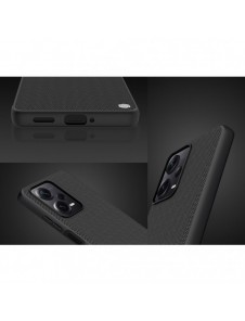 Nillkin Textured Case för Xiaomi Redmi Note 12 Pro+ förstärkt nylonfodral svart