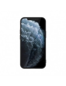 Nillkin Textured Case robust skal med gelram och nylon på baksidan iPhone 12 mini svart