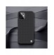 Nillkin Textured Case robust skal med gelram och nylon på baksidan iPhone 12 mini svart