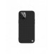 Nillkin Textured Case robust skal med gelram och nylon på baksidan iPhone 12 Pro Max svart