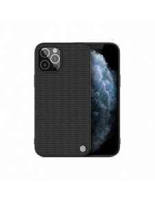 Nillkin Textured Case robust skal med gelram och nylon på baksidan iPhone 12 Pro Max svart
