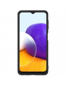 Nillkin Textured Case robust skal med gelram och nylon på baksidan Samsung Galaxy A22 4G svart