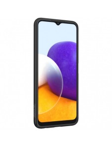 Nillkin Textured Case robust skal med gelram och nylon på baksidan Samsung Galaxy A22 4G svart
