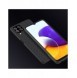 Nillkin Textured Case robust skal med gelram och nylon på baksidan Samsung Galaxy A22 4G svart