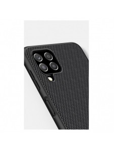 Nillkin Textured Case robust skal med gelram och nylon på baksidan Samsung Galaxy A22 4G svart