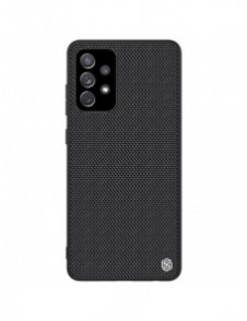 Nillkin Textured Case robust skal med gelram och nylon på baksidan Samsung Galaxy A72 4G svart