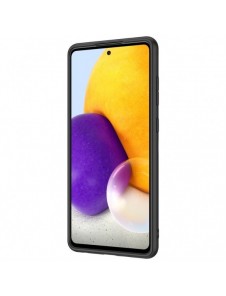 Nillkin Textured Case robust skal med gelram och nylon på baksidan Samsung Galaxy A72 4G svart