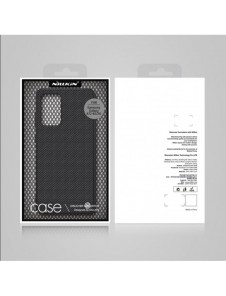 Nillkin Textured Case robust skal med gelram och nylon på baksidan Samsung Galaxy A72 4G svart