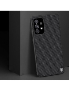 Nillkin Textured Case robust skal med gelram och nylon på baksidan Samsung Galaxy A72 4G svart