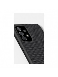 Nillkin Textured Case robust skal med gelram och nylon på baksidan Samsung Galaxy A72 4G svart