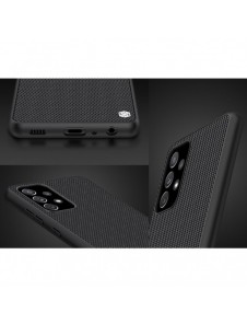 Nillkin Textured Case robust skal med gelram och nylon på baksidan Samsung Galaxy A72 4G svart