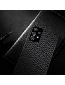 Nillkin Textured Case robust skal med gelram och nylon på baksidan Samsung Galaxy A72 4G svart