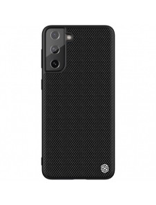 Nillkin Textured Case robust skal med gelram och nylon på baksidan Samsung Galaxy S21+ 5G svart