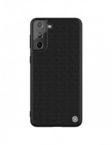 Nillkin Textured Case robust skal med gelram och nylon på baksidan Samsung Galaxy S21+ 5G svart