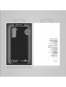 Nillkin Textured Case robust skal med gelram och nylon på baksidan Samsung Galaxy S21+ 5G svart