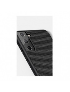 Nillkin Textured Case robust skal med gelram och nylon på baksidan Samsung Galaxy S21+ 5G svart