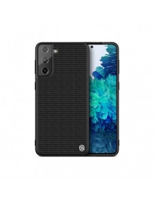 Nillkin Textured Case robust skal med gelram och nylon på baksidan Samsung Galaxy S21+ 5G svart