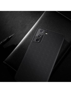 Nillkin Textured Case robust skal med gelram och nylon på baksidan Samsung Galaxy S21+ 5G svart