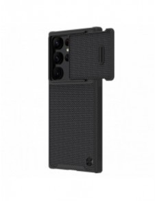 Nillkin Textured S Fodral till Samsung Galaxy S22 Ultra pansarskal med kamerafodral svart