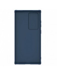 Nillkin Textured S Fodral till Samsung Galaxy S22 Ultra pansarskal med kamerafodral blå