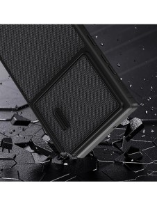 Nillkin Textured S Fodral till Samsung Galaxy S22 Ultra pansarskal med kamerafodral blå
