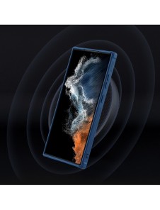 Nillkin Textured S Fodral till Samsung Galaxy S22 Ultra pansarskal med kamerafodral grönt