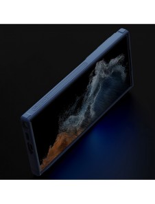 Nillkin Textured S Fodral till Samsung Galaxy S22 Ultra pansarskal med kamerafodral grönt