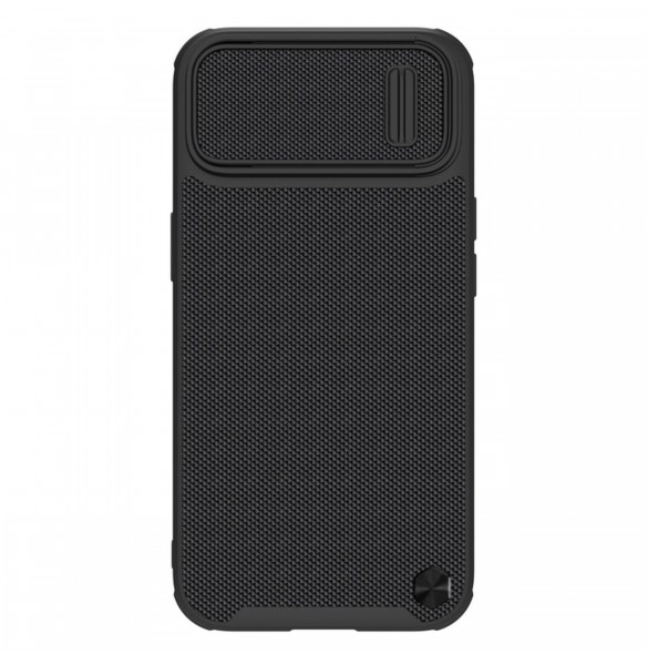 Nillkin Textured S Fodral iPhone 14 Plus pansarfodral med kamerafodral svart