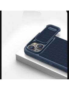 Nillkin Textured S Fodral iPhone 14 Plus pansarfodral med kamerafodral svart
