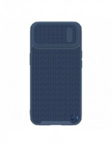 Nillkin Textured S Fodral iPhone 14 Plus pansarfodral med kamerafodral blå