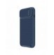 Nillkin Textured S Fodral iPhone 14 Plus pansarfodral med kamerafodral blå